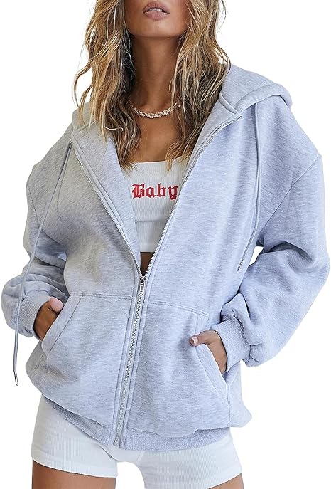 Hailey | Oversized Zip Hoodie
